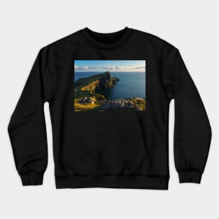 Neist Point Lighthouse Isle of Skye Crewneck Sweatshirt